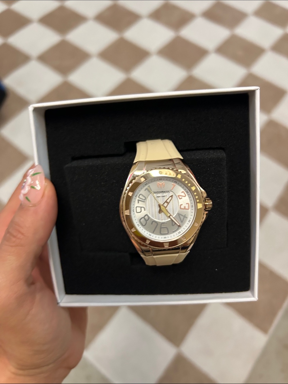 Beautiful TechnoMarine watch by Invicta